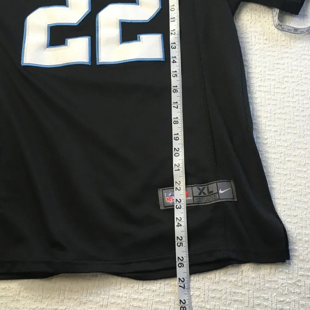 Nike Carolina Panthers Christian McCaffrey 22 Jersey Youth XL On Field Stitched